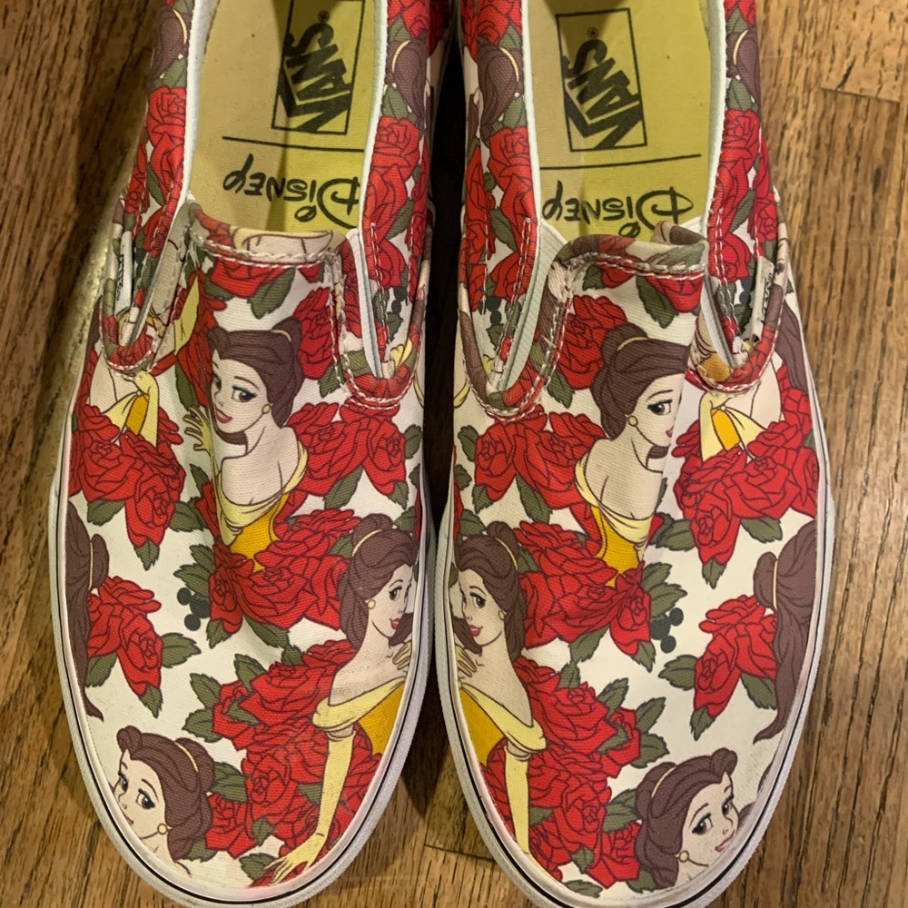Rare Disney Beauty and the Beast Vans.